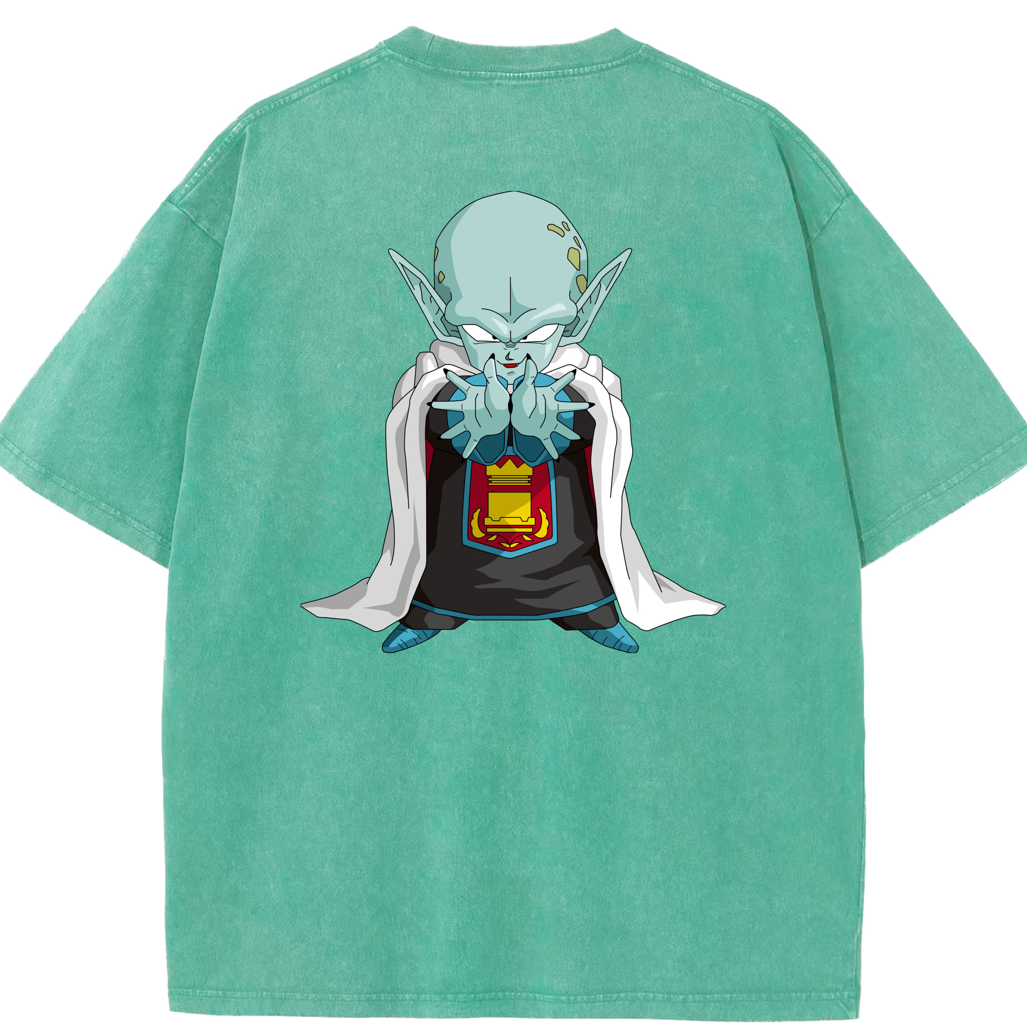 （画像用） ドラゴンボール DRAGON BALL 綿100% ヴィンテージ風 半袖Tシャツ（背面プリント）
